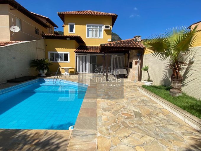 Excelente casa em condomínio no Recreio , 380m², 3 suítes com piscina privativa 25
